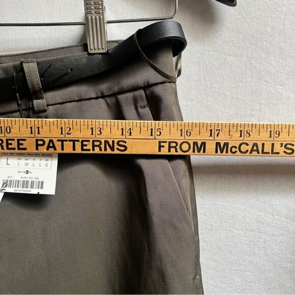 NWT Zara Collection belted trousers Sz L - Picture 10 of 13